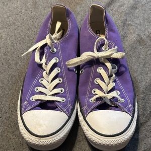 Purple Canvas Sneakers